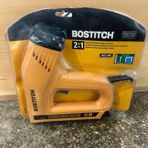 Bostitch Electric Staple/Nail Gun in Yellow and Black